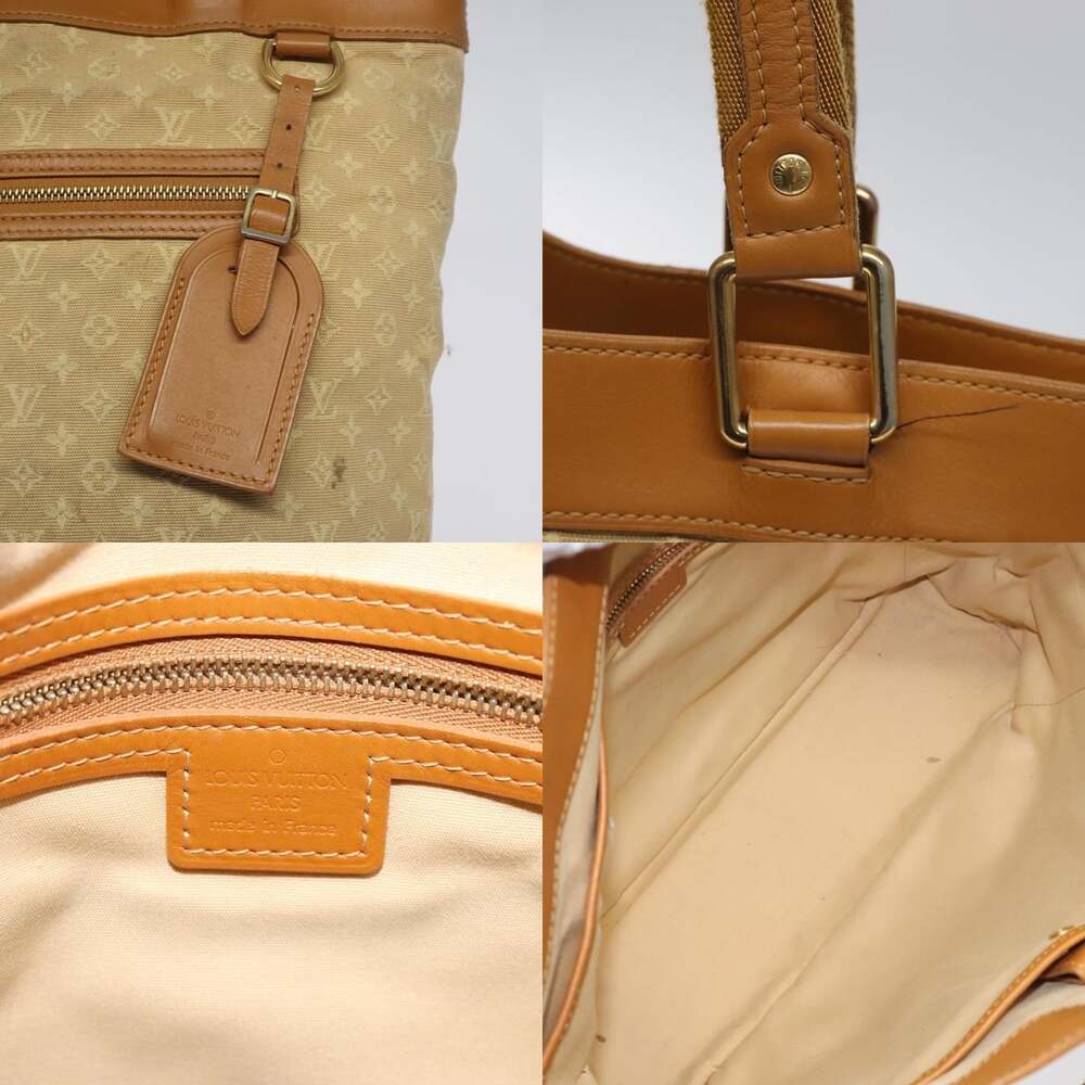 LOUIS VUITTON Monogram Mini Lucille GM Tote Bag Beige M92683 - Picture 11 of 13